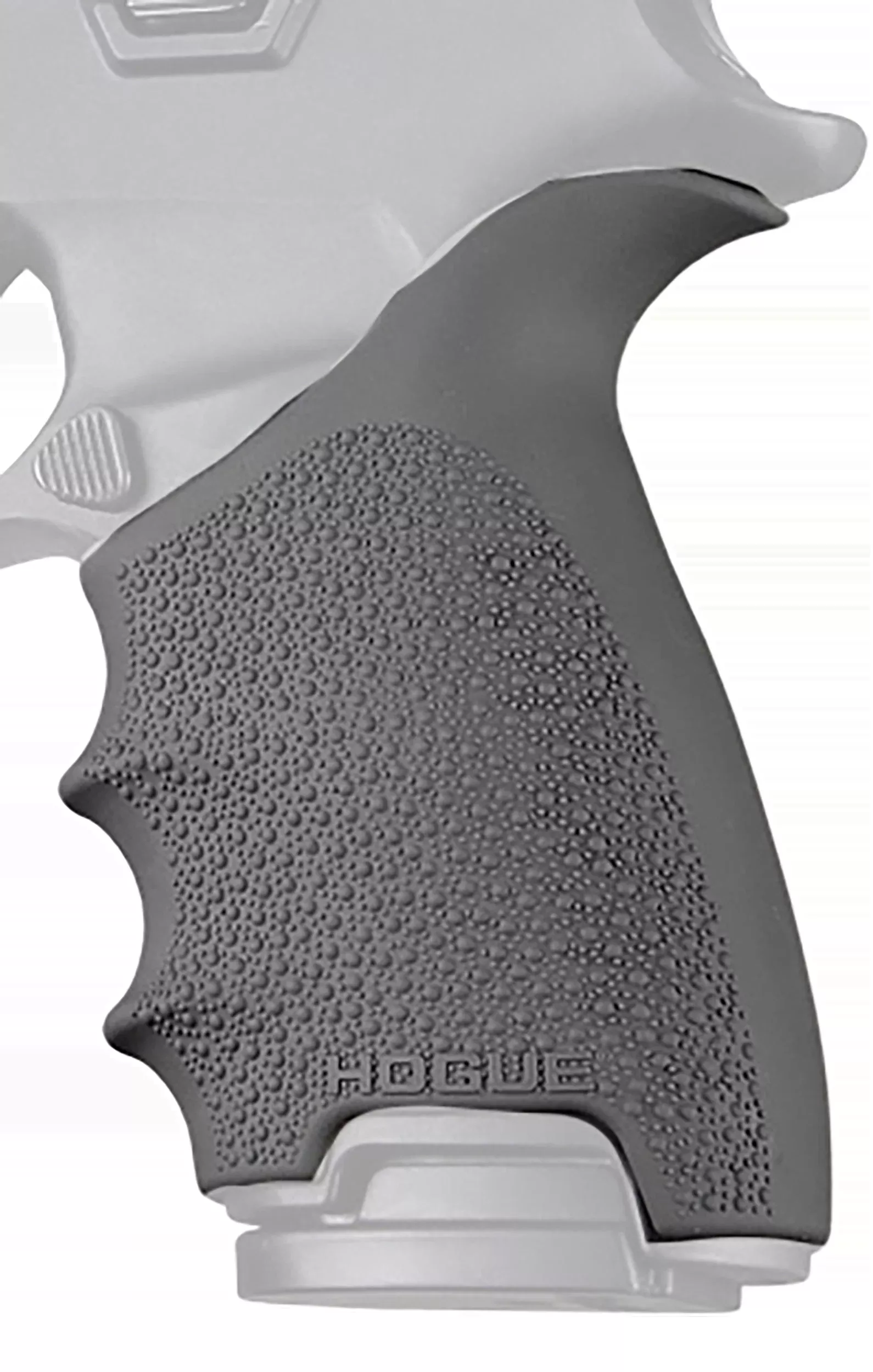 Hogue HandAll Beavertail Grip Sleeve Slate Gray Rubber - Sig Sauer P320 Full Size