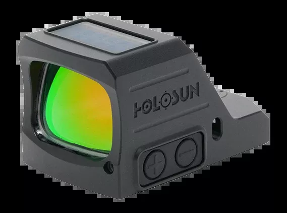 Holosun HE507C-X3 GR 1x 2 MOA Green Dot/32 MOA Circle Multi-Reticle Reflex Sight - Black Anodized