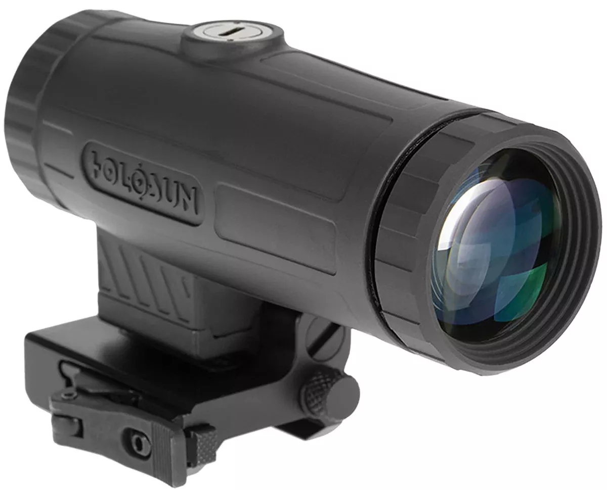 Holosun HM3X HM3X Magnifier Black Anodized 3x 1.32" Quick Detach Mount