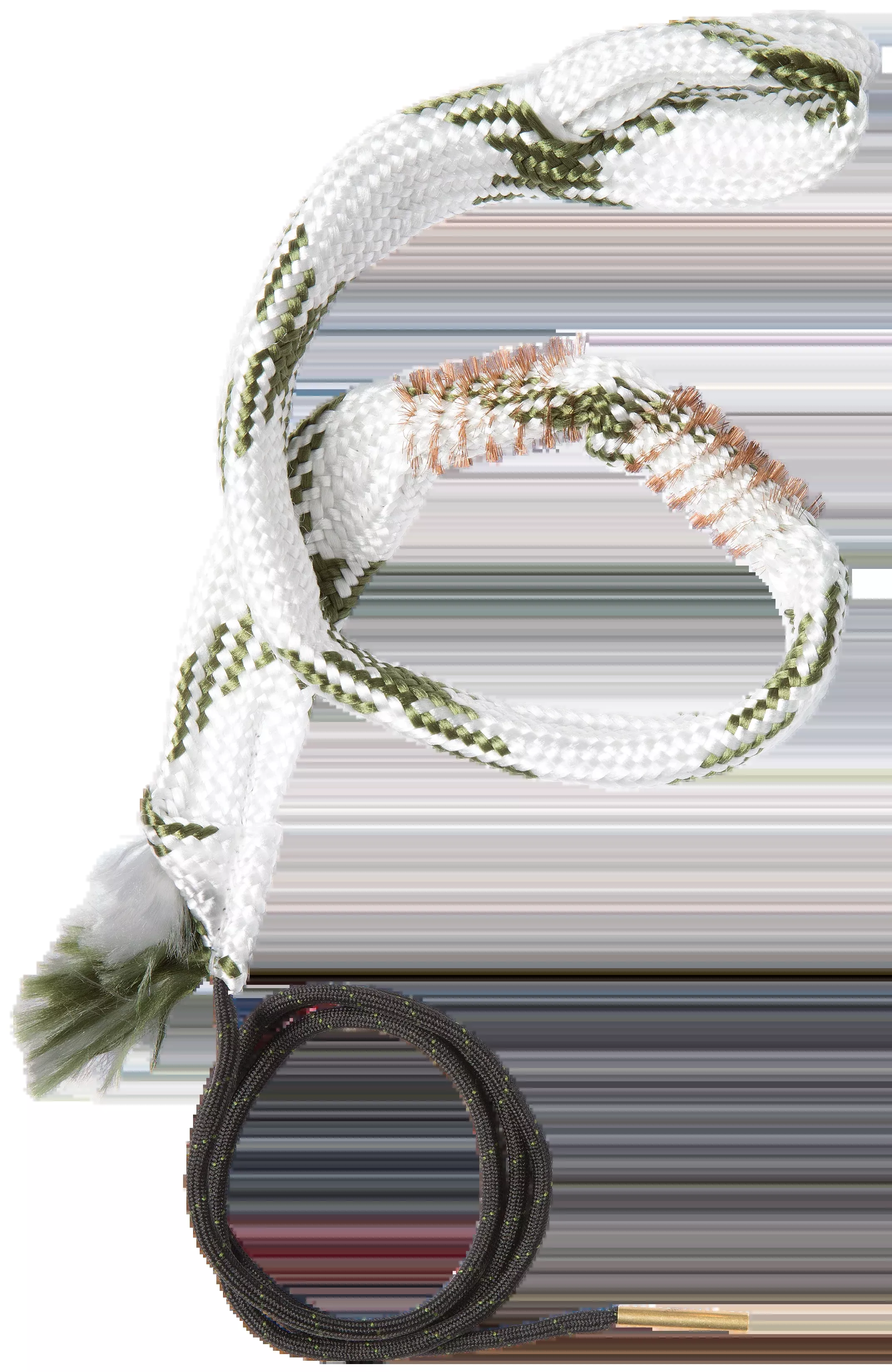 Hoppes BoreSnake Den 10 Gauge Shotgun Bore Cleaner Rope - Bronze Bristle