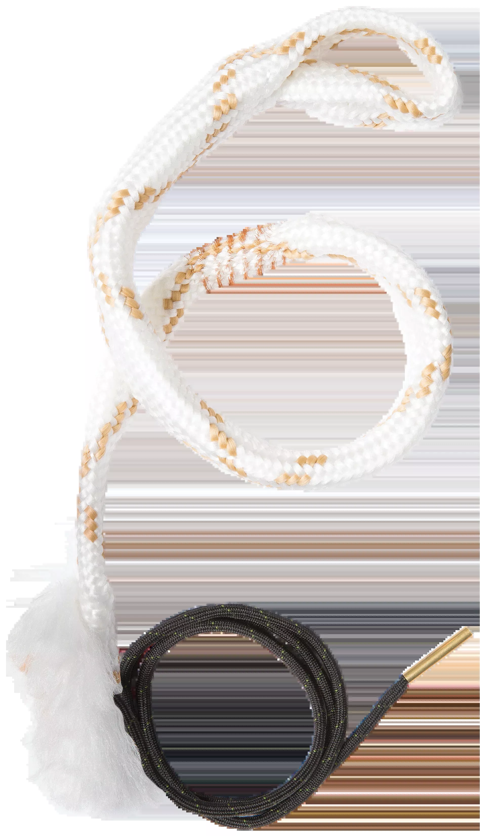 Hoppes BoreSnake Den 16 Gauge Shotgun Bore Cleaner Rope - Bronze Bristle