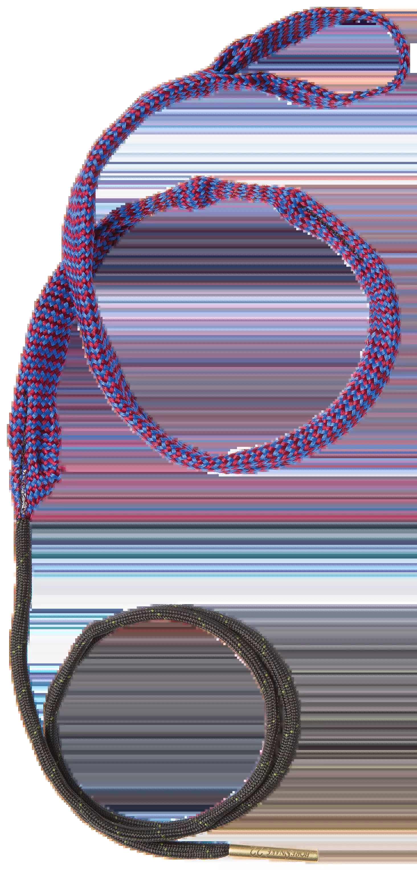 Hoppes BoreSnake Den .22 Cal Pistol Bore Cleaner Rope - Bronze Bristle