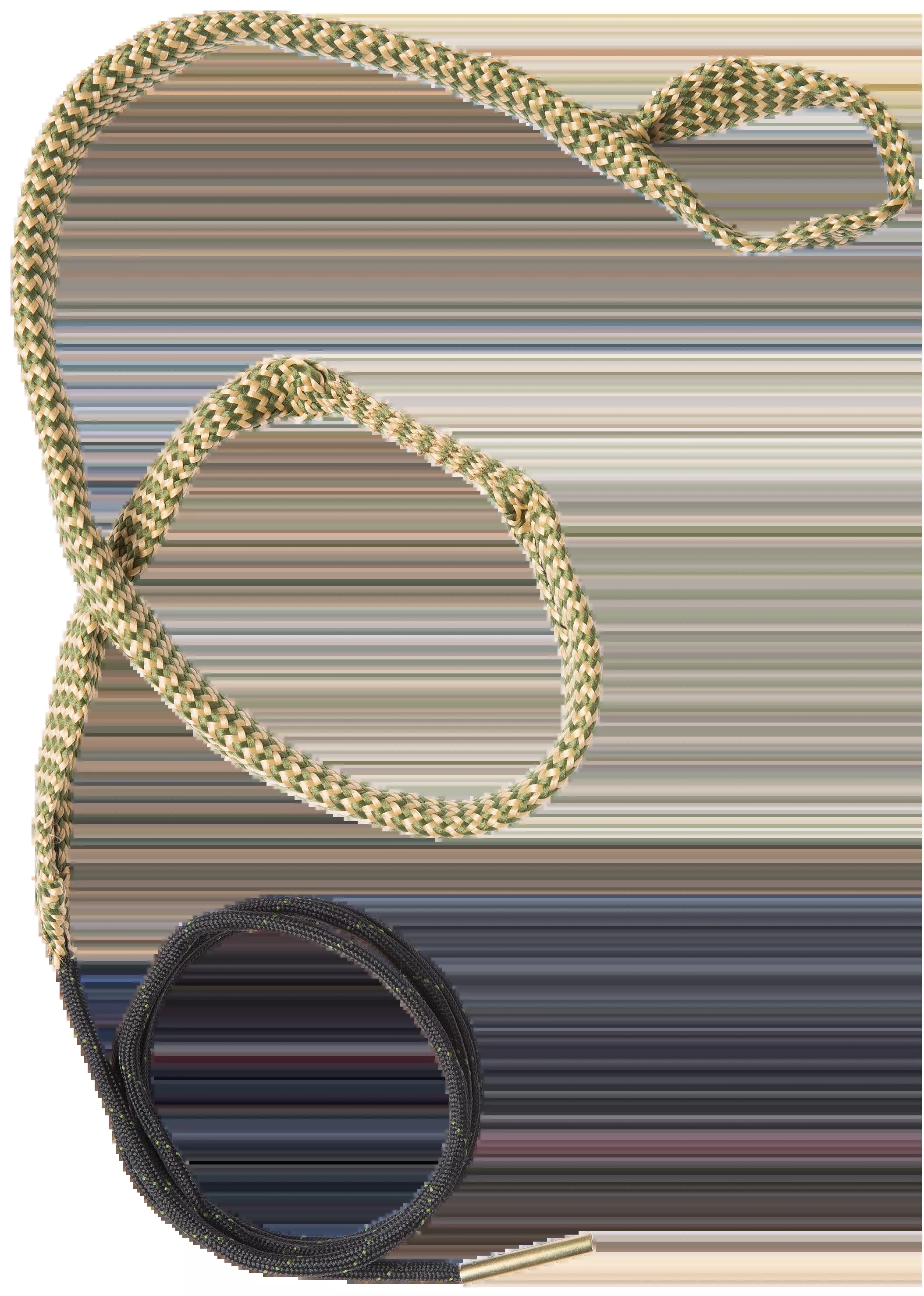 Hoppes BoreSnake Den 257/6.5mm Rifle Bore Cleaner Rope - Bronze Brush
