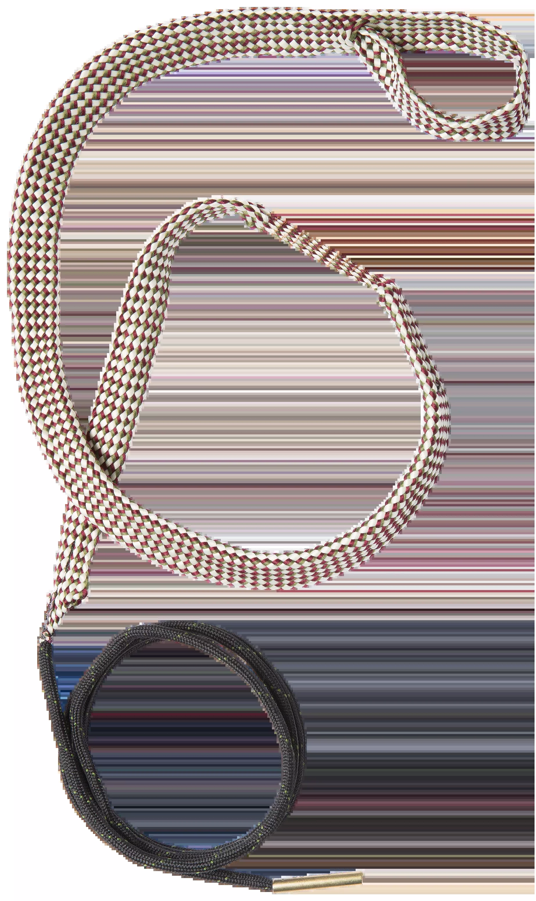 Hoppes BoreSnake Den 270/284/7mm Rifle Bore Cleaner Rope - Bronze Bristle