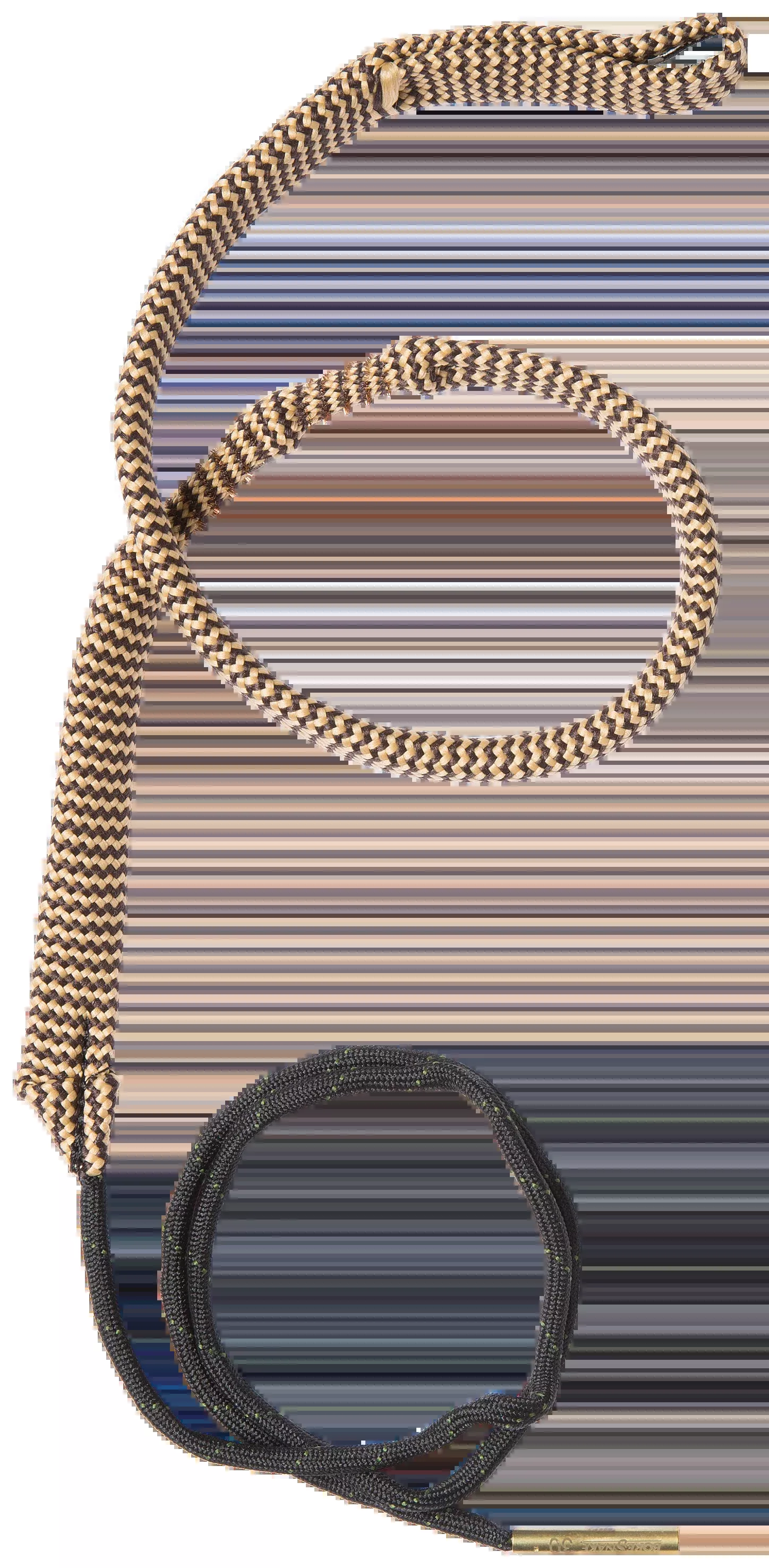 Hoppes BoreSnake Den 30/32 Cal Pistol Bore Cleaner Rope - Bronze Bristle