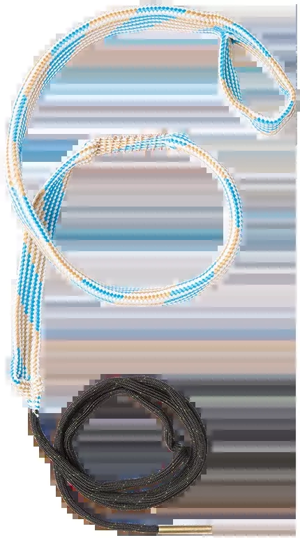 Hoppes BoreSnake Den 9mm Rifle Bore Cleaner Rope - Bronze Brush