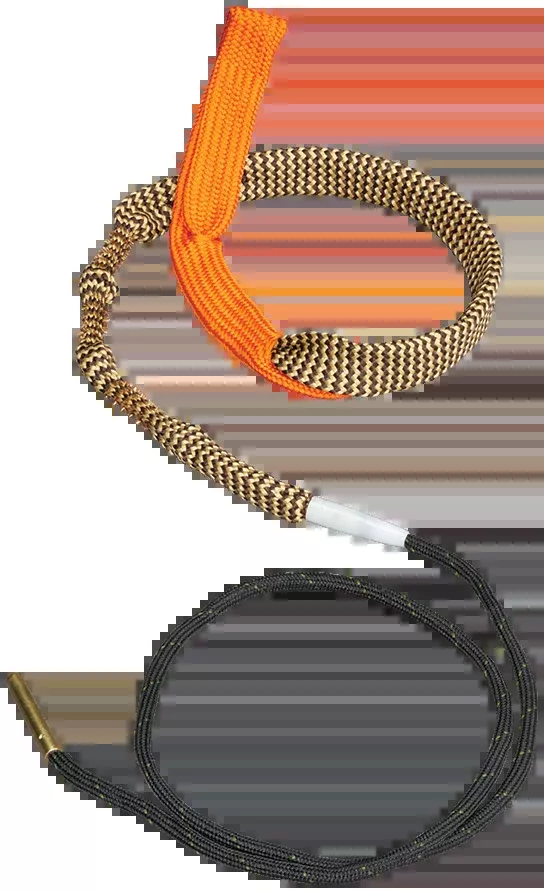 Hoppes BoreSnake Viper .30/.32 Cal Pistol Bore Cleaner Rope - Bronze Bristle