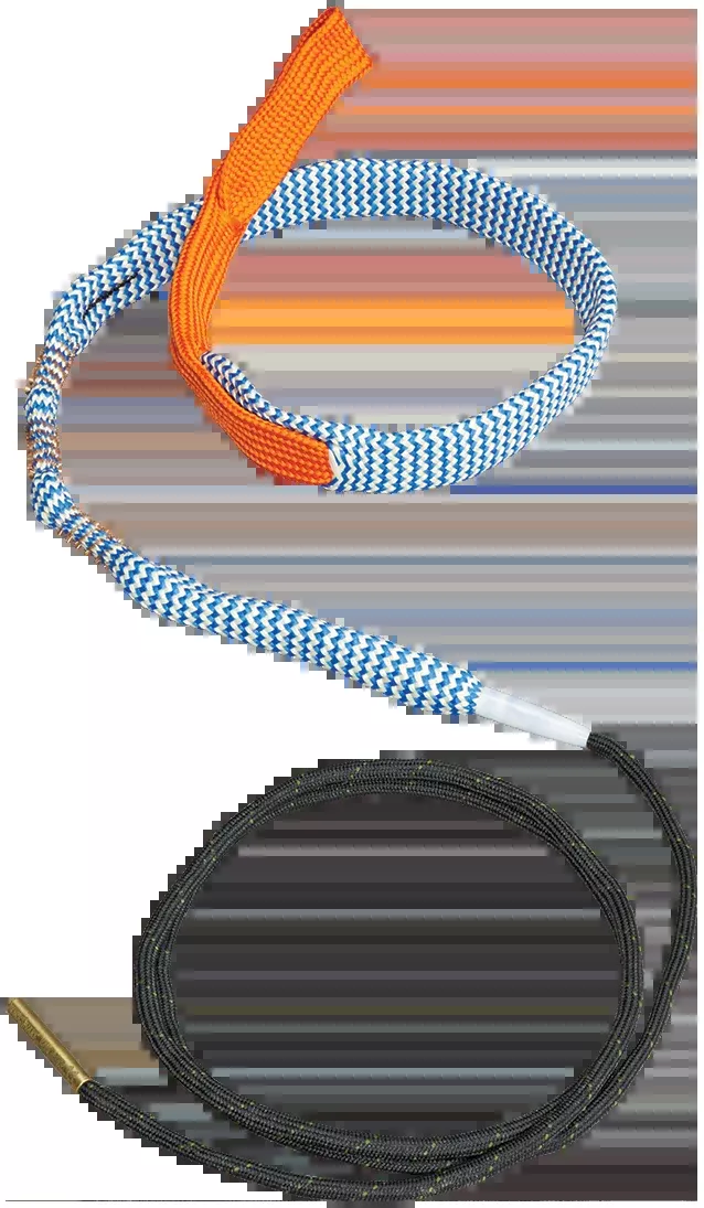 Hoppes BoreSnake Viper .338/.340 Cal Rifle Bore Cleaner Rope - Bronze Bristle