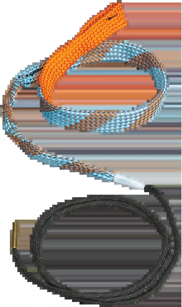 Hoppes BoreSnake Viper .35/.358/.375 Cal Rifle Bore Cleaner Rope - Bronze Bristle