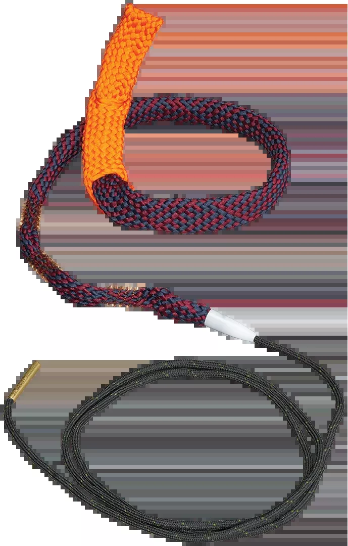 Hoppes BoreSnake Viper .416/.44/.45-70/.458/.460 Cal Rifle Bore Cleaner Rope - Bronze Bristle