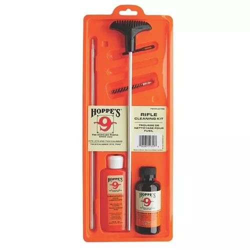 Hoppes U243B Rifle Cleaning Kit - Clam Pack 243,6mm