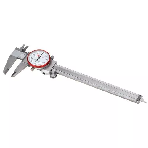 Hornady 050075 Dial Caliper Silver Multi Caliber Stainless Steel Includes Storage Case