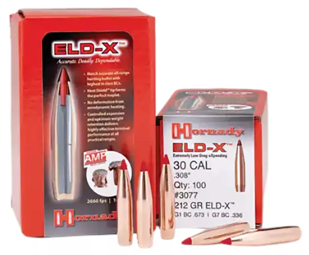 Hornady 2841 ELD-X7mm .284 175 gr Extremely Low Drag eXpanding 100 Per Box/ 15 Case