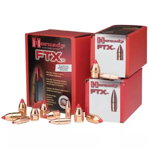 Hornady 50102 FTX Handgun .50 Cal .500 300 gr Flex Tip eXpanding 50