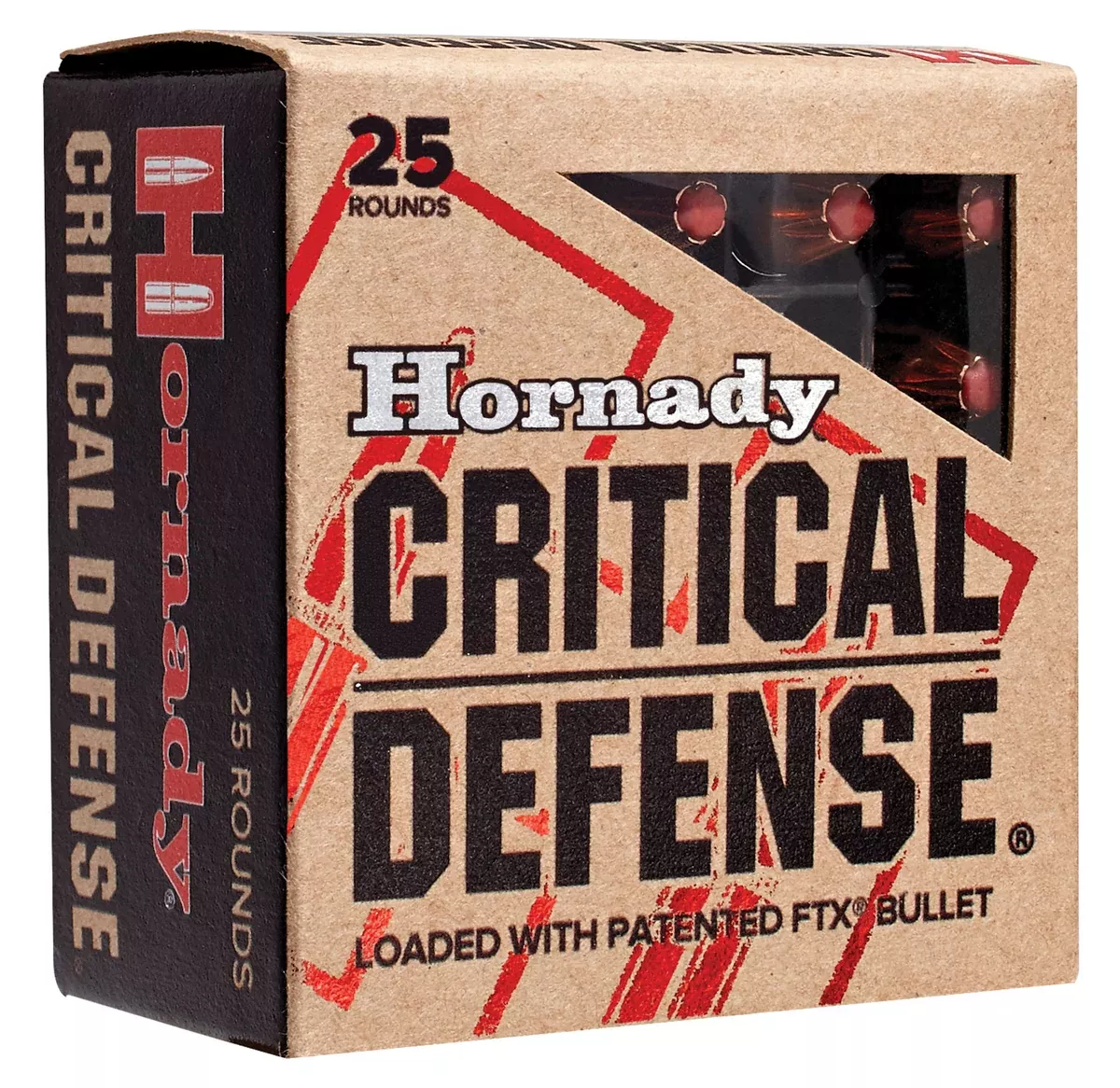 Hornady 90070 Critical Defense32 NAA 80 gr Flex Tip eXpanding 25 Bx/ 10 Cs