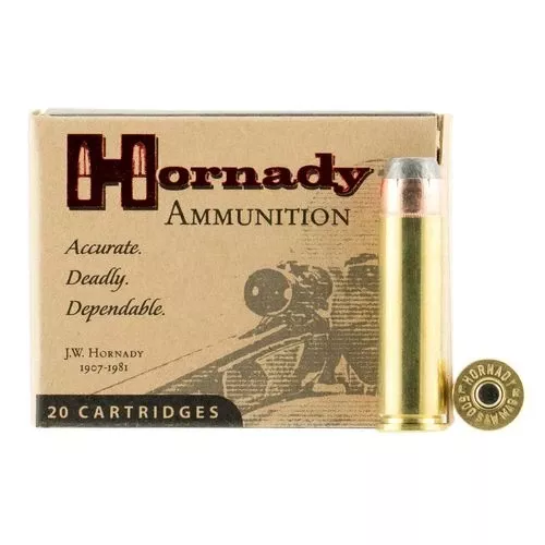 Hornady 9252 Custom500 S&W Mag 500 gr XTP Flat Point 20 Bx/ 10 Cs