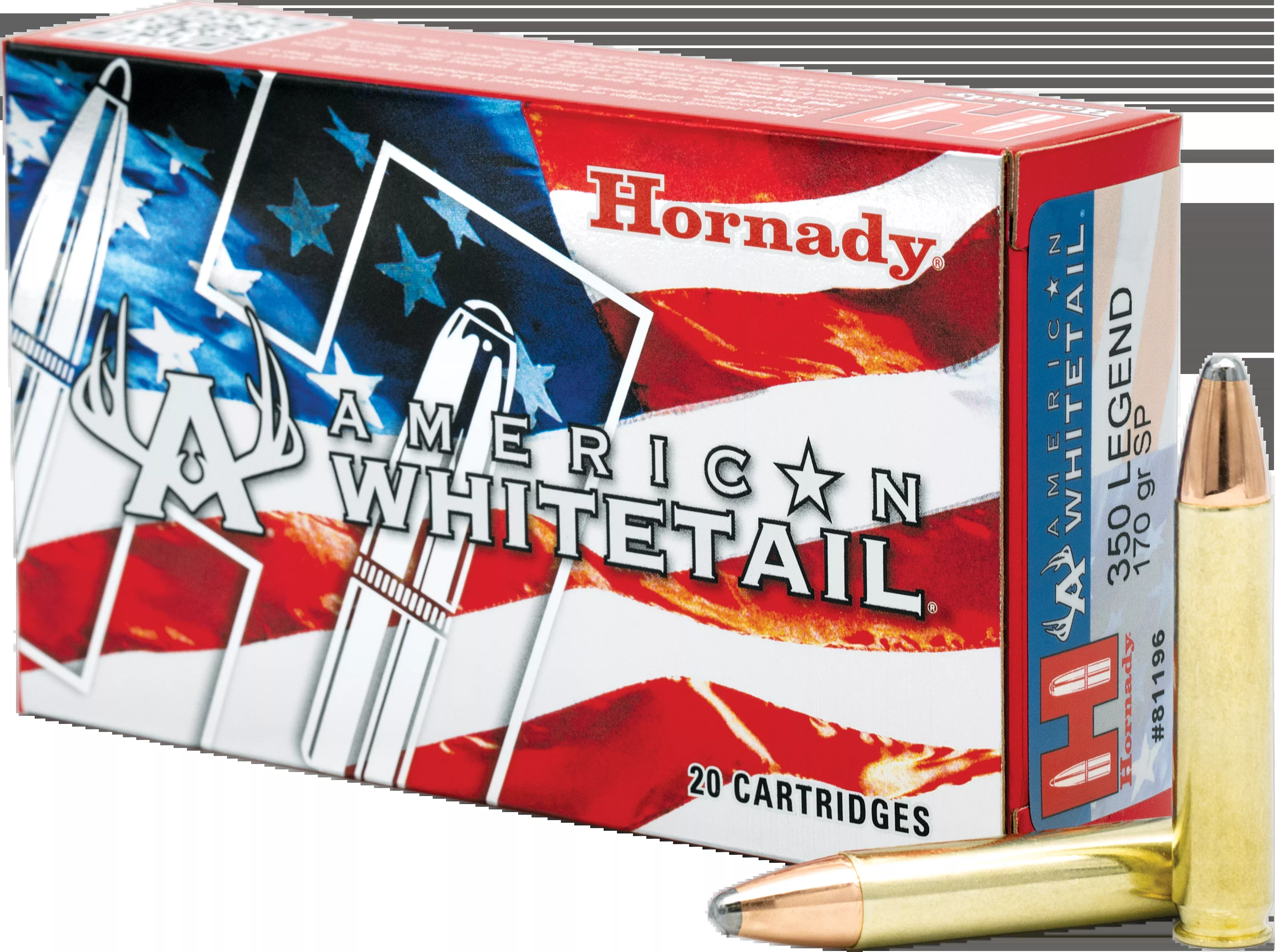 Hornady American Whitetail 350 Legend 170gr InterLock - Box or Case