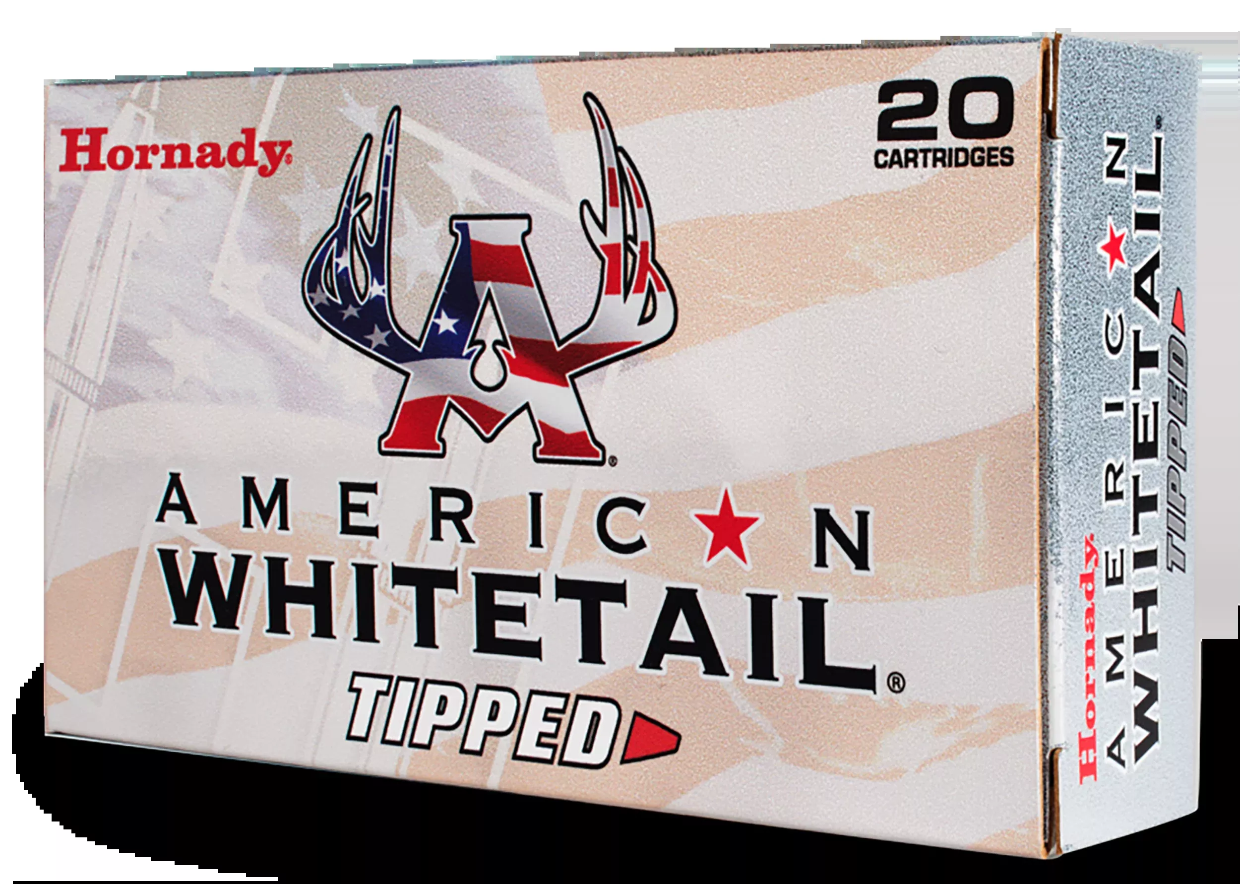 Hornady American Whitetail 6.5 Creedmoor 129gr SST - Box or Case