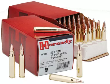 Hornady Custom 223 Remington Ammunition 55 Grain Spire Point 80255 - 50 Rounds per Box