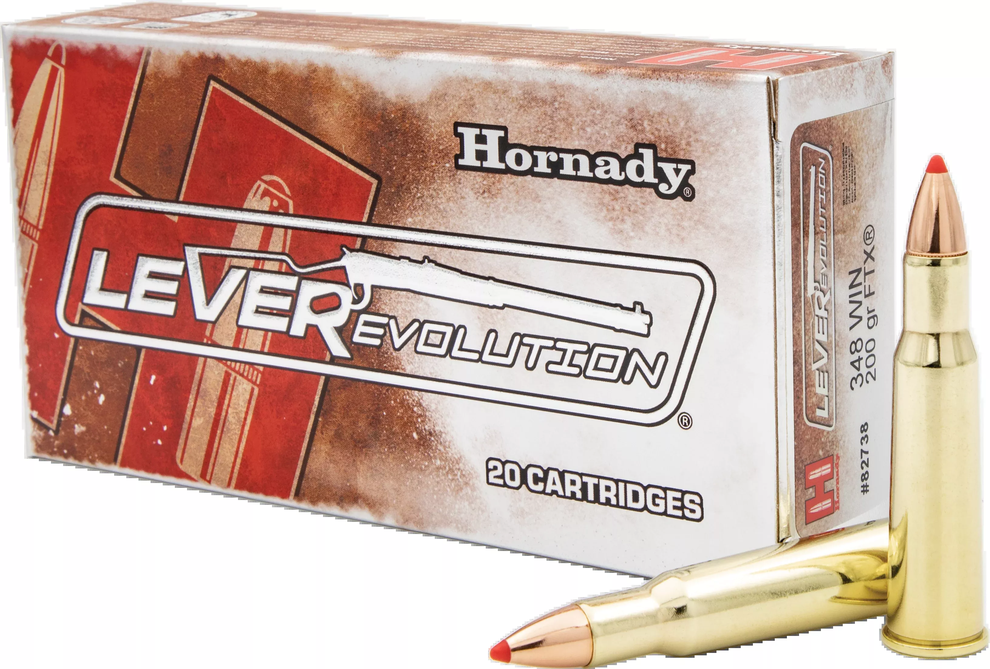 Hornady LEVERevolution 348 Win 200gr FTX - Box or Case