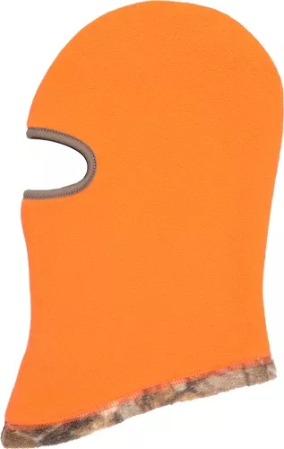 Hot Shot HF-2 Youth Fleece Balaclava - Realtree Edge / Blaze Orange - Youth Size 8-14