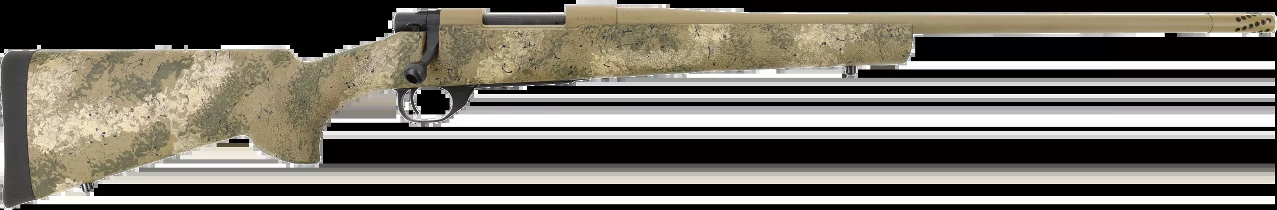 Howa 1500 Fence Line 6.5 Creedmoor 22" 4+1 Bolt-Action Rifle - Burnt Bronze Cerakote / Prairie Reaper Camo