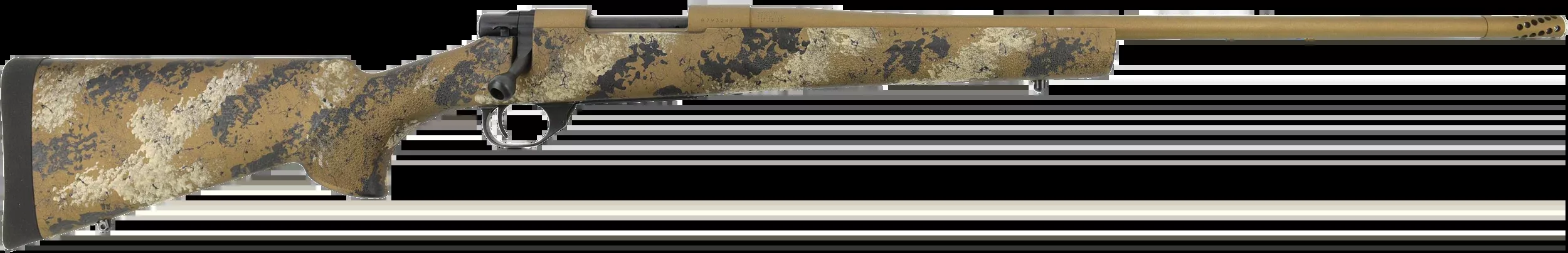 Howa M1500 Fence Line 6.5 Creedmoor 22" 4+1 Bolt-Action Rifle - Flat Dark Earth Cerakote / Scorched Earth Camo