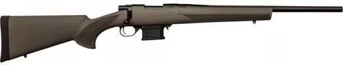 Howa M1500 Mini Action Bolt Rifle 223 Remington 20" Threaded Barrel (1)-5Rd Magazine Drilled & Tapped Green HTI Synthetic Stock Matte Blued Finish
