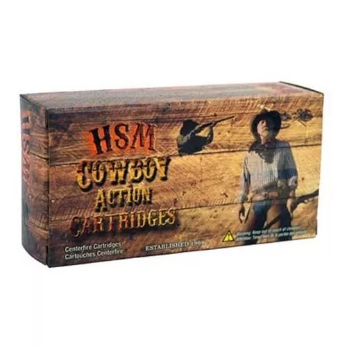 HSM Cowboy Action 44 Rem Mag 200 gr Round Nose Flat Point 50 Per Box/ 10 Case - 44M11N
