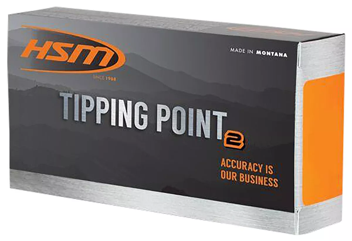 HSMTipping Point 2 Super Shock Tip 6.5x55 Swedish 140 gr Hornady SST 20 Per Box/ 25 Case