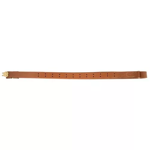 Hunter Company 02001 Military Sling 1" W Adjustable Brown Leather for Rifle