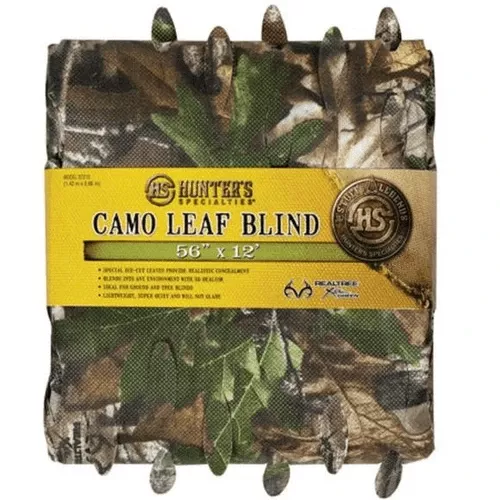 Hunters Specialties Camo Leaf Blind 12' Realtree Xtra Green