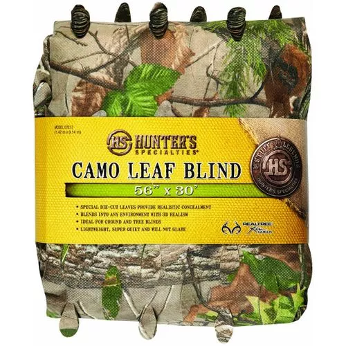 Hunters Specialties Camo Leaf Blind 12' Realtree Xtra
