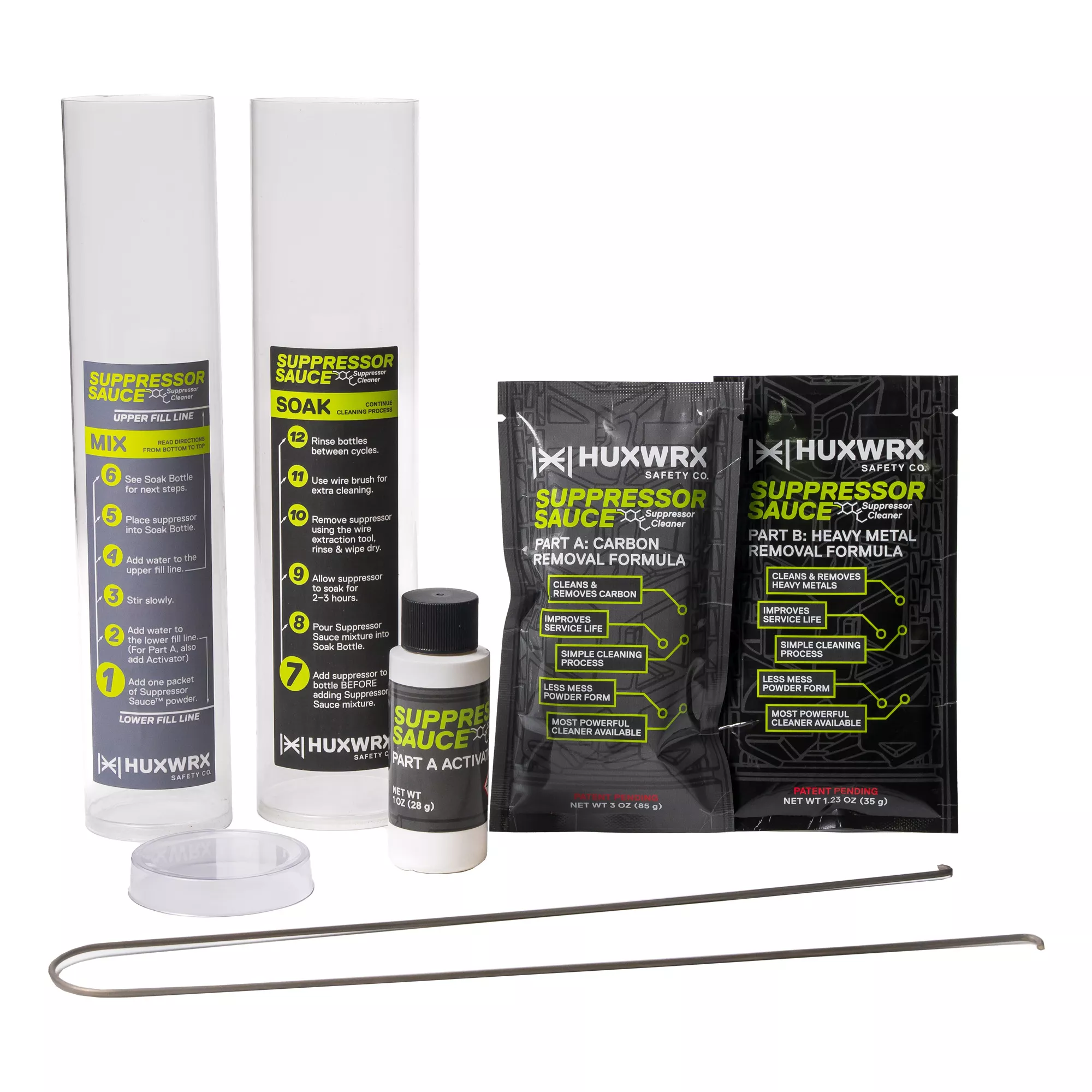 HUX SUPPRESSOR SAUCE CLEANING KIT