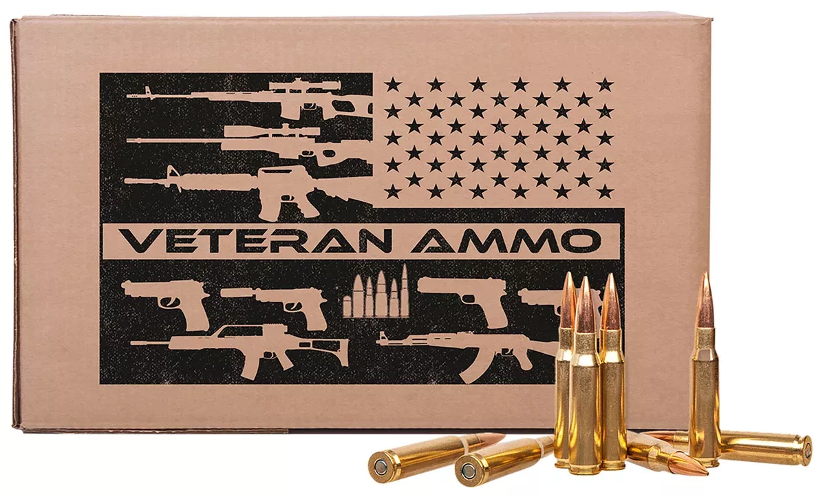 Hyperion Munitions HMBX762250 Veteran Ammo7.62x51 147 gr Full Metal Jacket 250 Per Box *Bulk