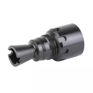 KAK Industry Plan B Krink Muzzle Device M24X1.5 RH Thread Pitch 7.62x39MM Plan B Compatible - Black Nitride Finish