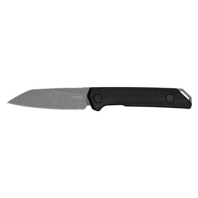 Kershaw 1051 Mini Iridium Fixed Blade Knife 3.1" D2 Working Finish Black Micarta