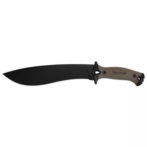 Kershaw 1077TAN Camp 1065MN Carbon Steel Rubber Tan