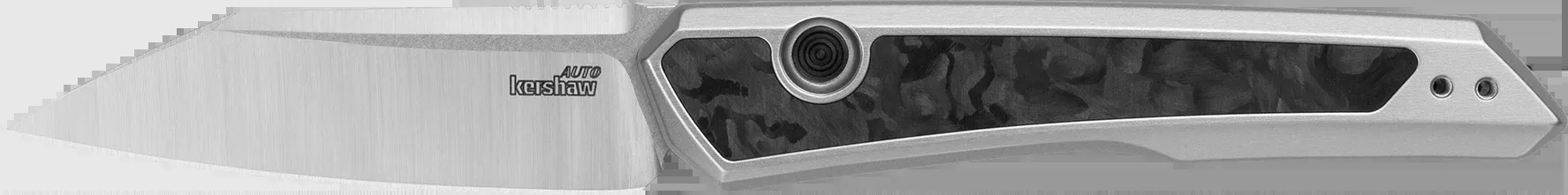 Kershaw Launch 20 3" Automatic Reverse Tanto Plain Satin CPM MagnaCut Folding Knife