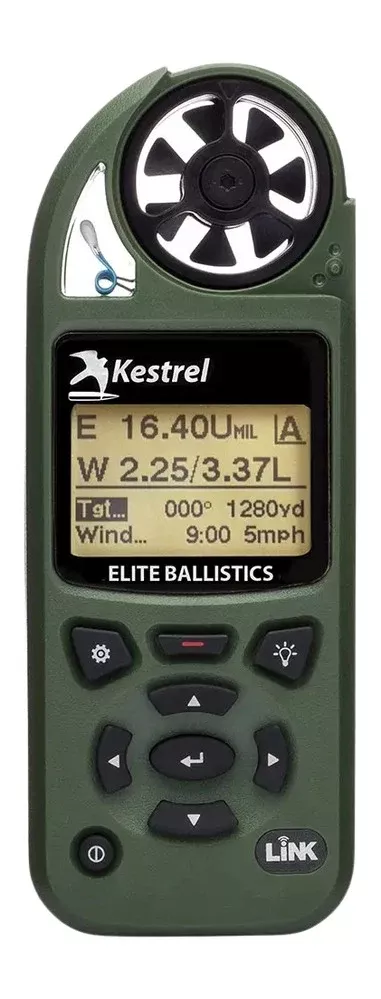 Kestrel Ballistics 5700 Elite Weather Meter with Applied Ballistics and LiNK Olive Drab