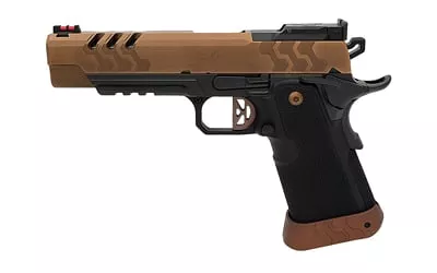 Kimber Mfg.,inc 3500052 2K11 Target (OR)45 ACP 17+1 5" High Polished w/ Coyote PVD, Brush Polish Flats w/ DLC Coating Stainless Steel Slide Aluminum Grip