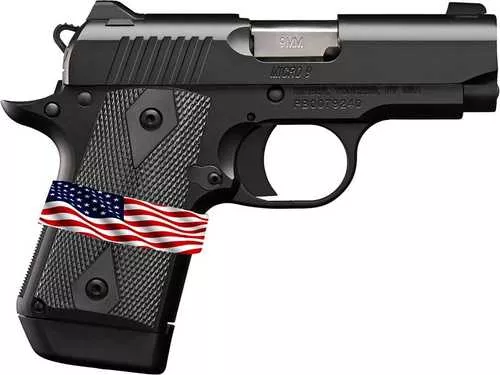 Kimber Micro 9 Pistol 9mm Luger 3.15" Barrel 7Rd Black Finish