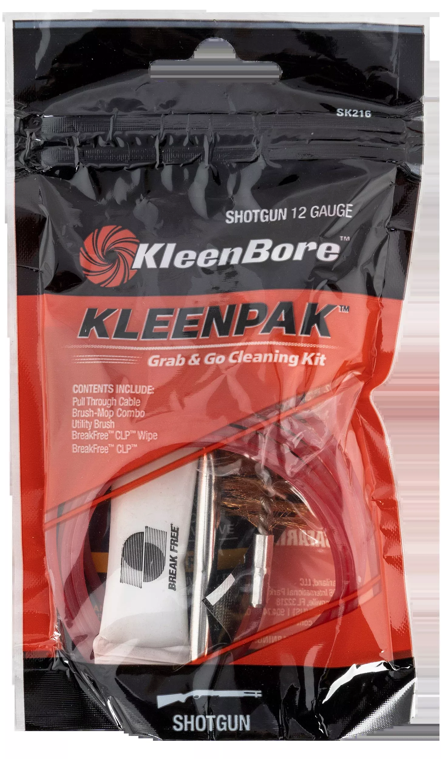 Kleen-Bore Grab & Go Cleaning Kit 12 Gauge Shotgun 10-Pack
