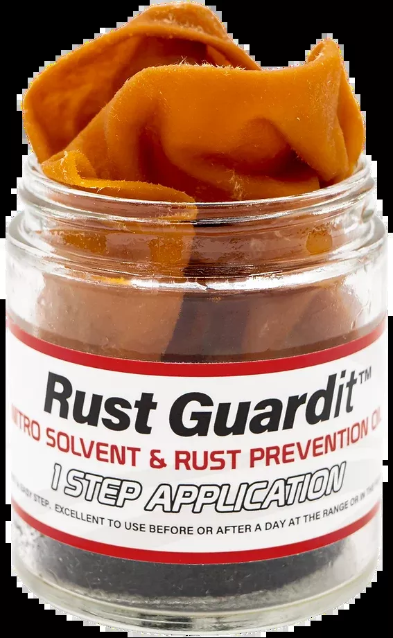 Kleen-Bore Rust Guardit Rust Prevention Oil 2 oz Chamois Jar