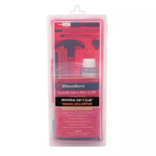 Kleen-Bore SAF300 Classic Universal Kitwith SAF-T-CLAD Coated Rods Handguns, Rifles, Shotguns