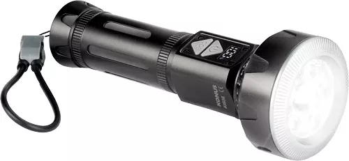 Konus KonusLight-3K 3000 Lumen Rechargeable Flashlight/Lantern - Black