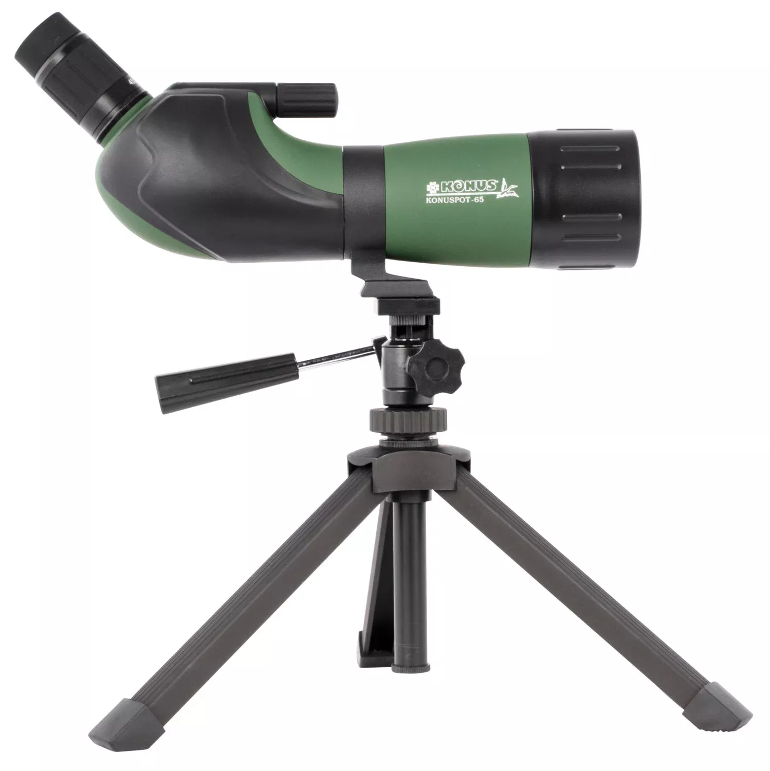 Konus Konuspot-65 15-45x65mm Angled Spotting Scope w/Tripod, Case & Smartphone Adapter