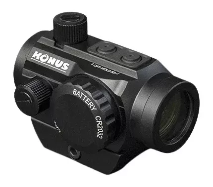 Konus Sight-Pro Nuclear 1x22mm 3 MOA Red/Green Dot Sight - High/Low Mount - Matte Black