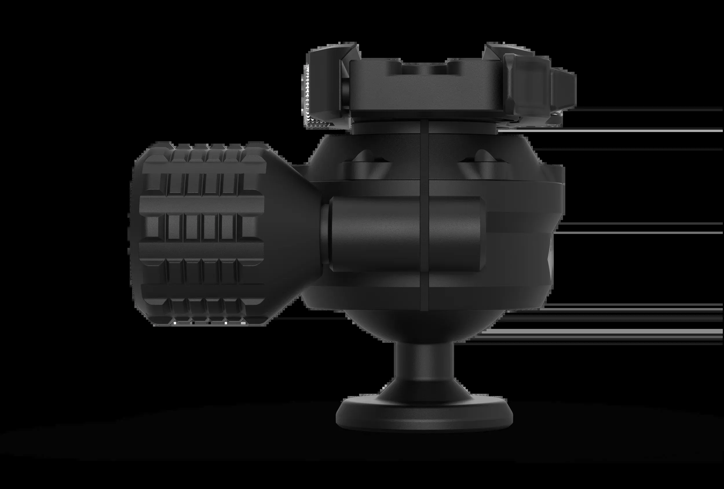 Kopfjager Titan Inverted Ball Head ARCA-Swiss 60mm Aluminum