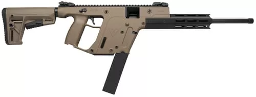 Kriss USA KV22CFD03 Vector CRB Gen2 Full Size 22 LR 30+1 16" Black Nitride Threaded Barrel, Flat Dark Earth Picatinny Rail Aluminum Receiver, M-LOK Handguard, Flat Dark Earth 6 Position Synthetic Stoc